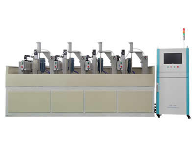 Chanfradeira CNC 3D para vidro de quatro cabeçotes